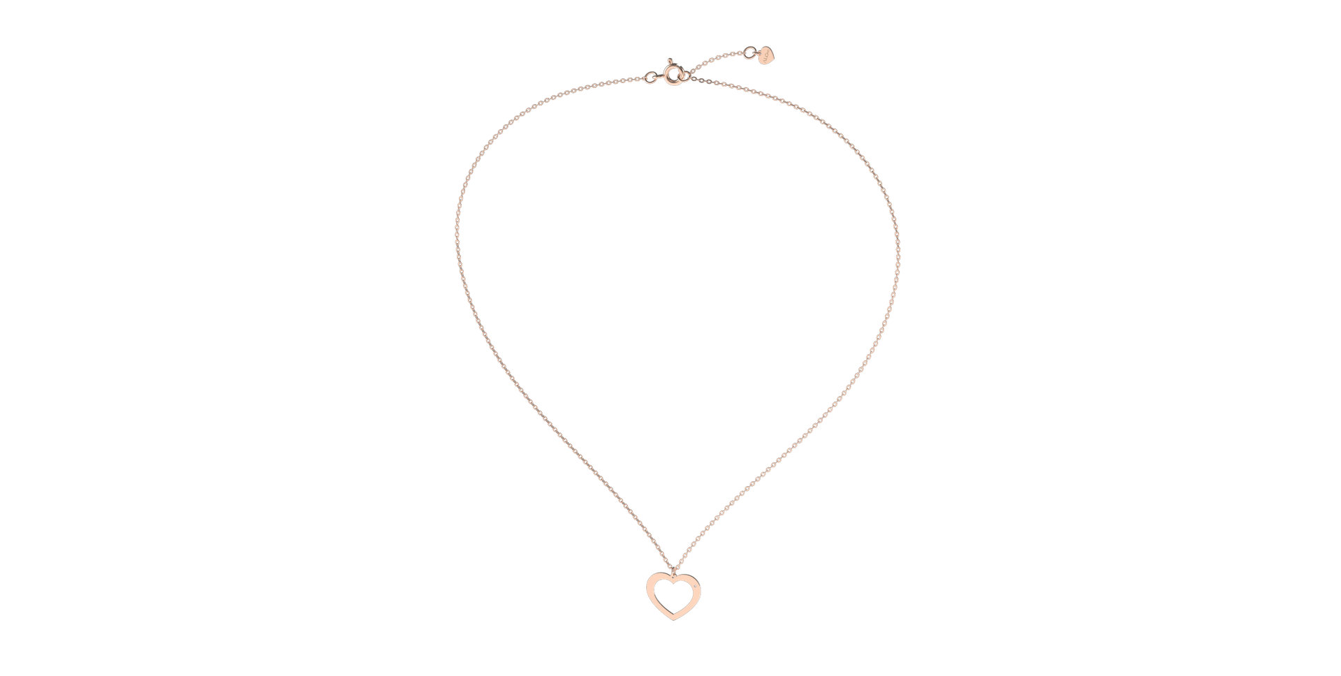 Náhrdelník s diamantom One Heart