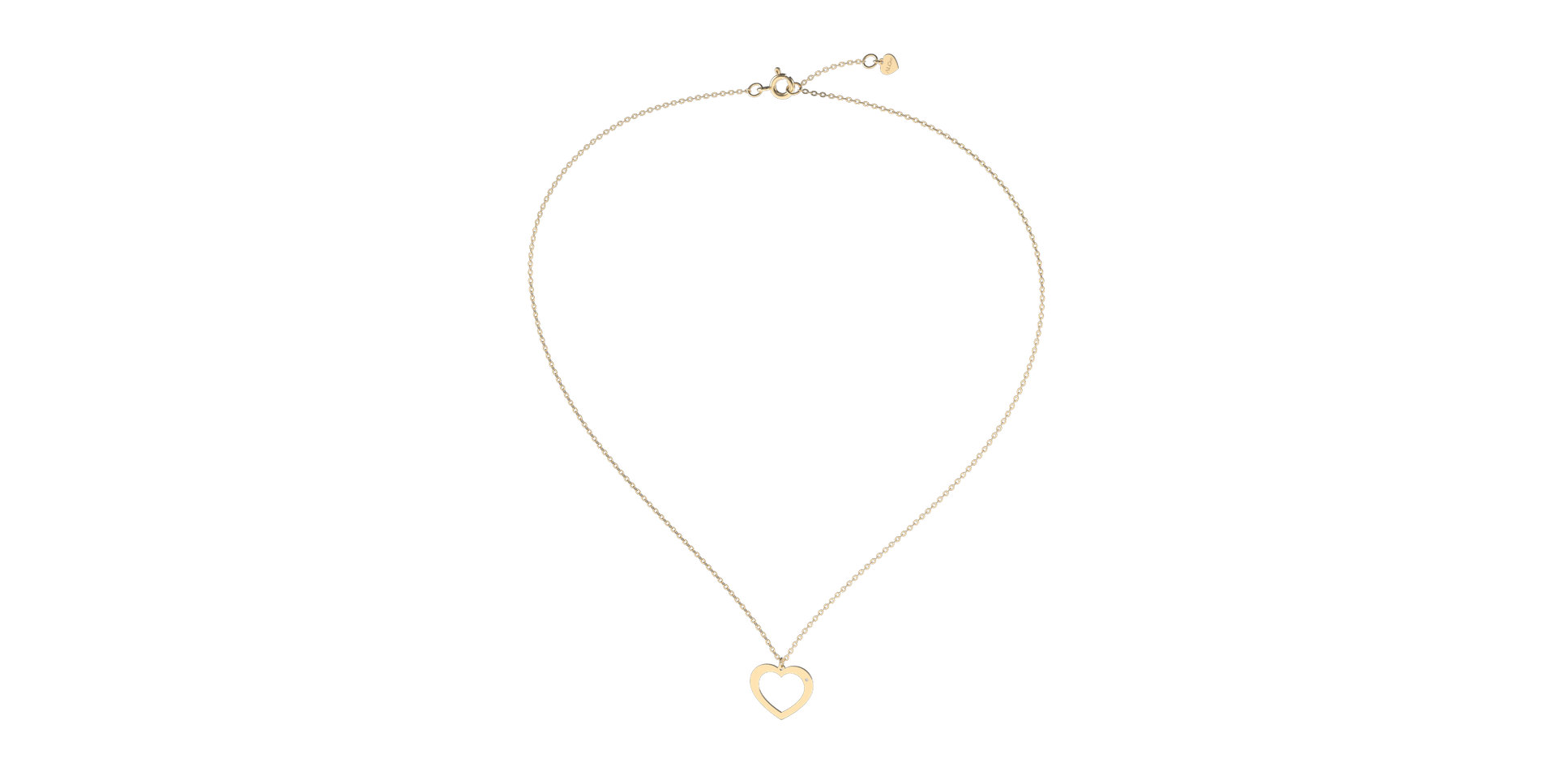 Náhrdelník s diamantom One Heart