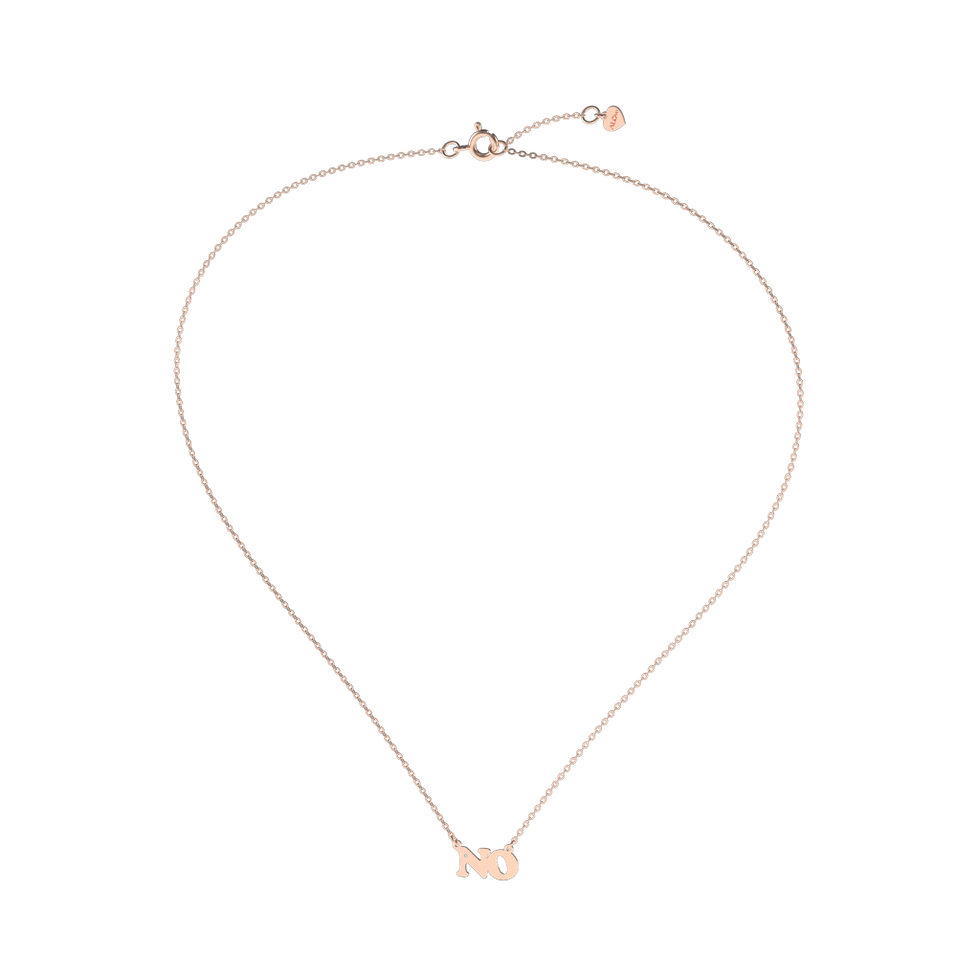 Náhrdelník s diamantom NO