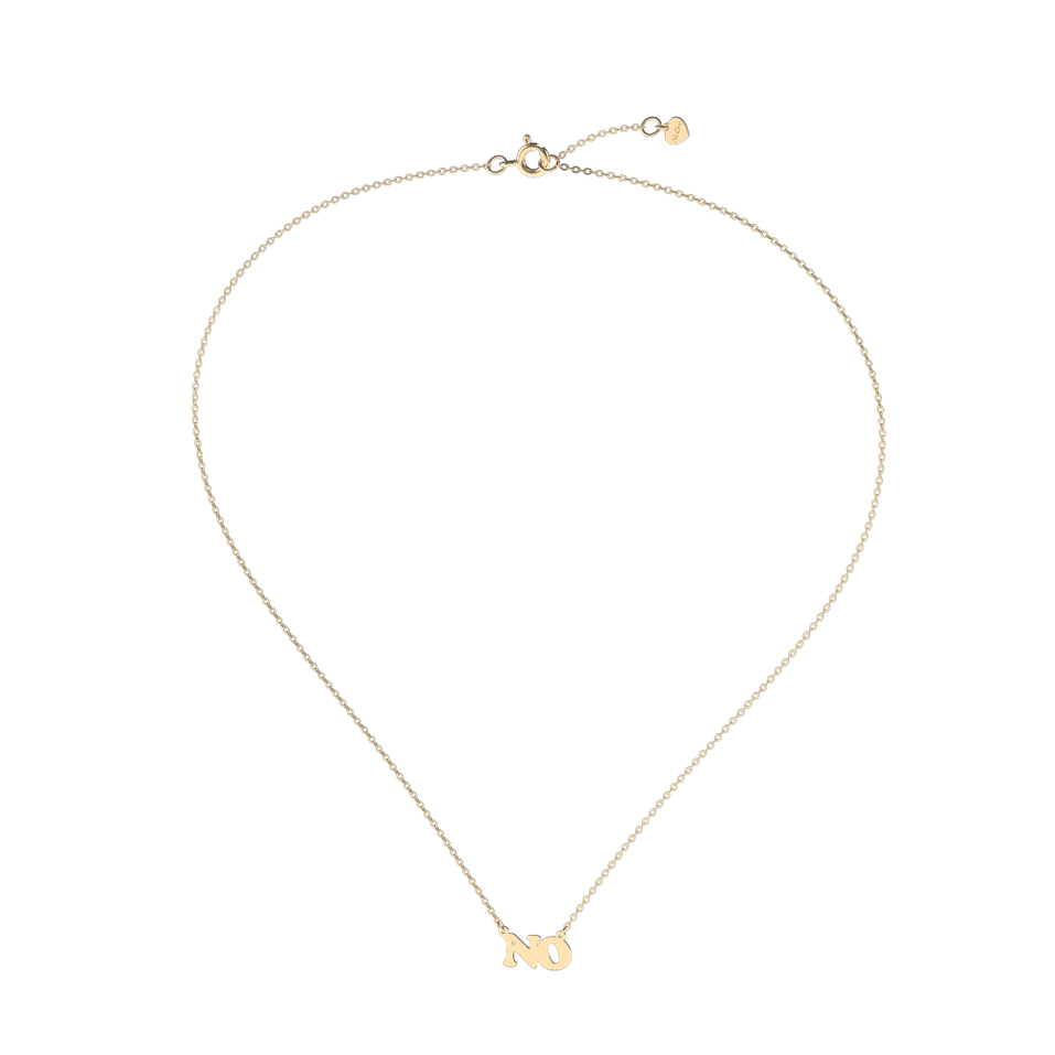 Náhrdelník s diamantom NO