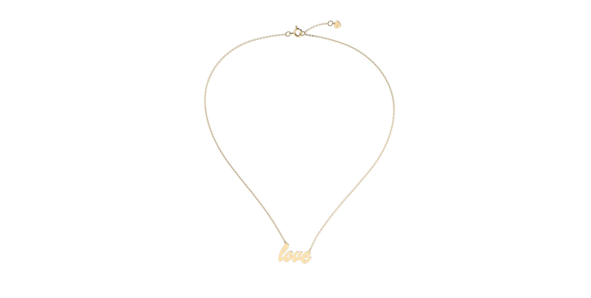 Náhrdelník s diamantom Love Maker