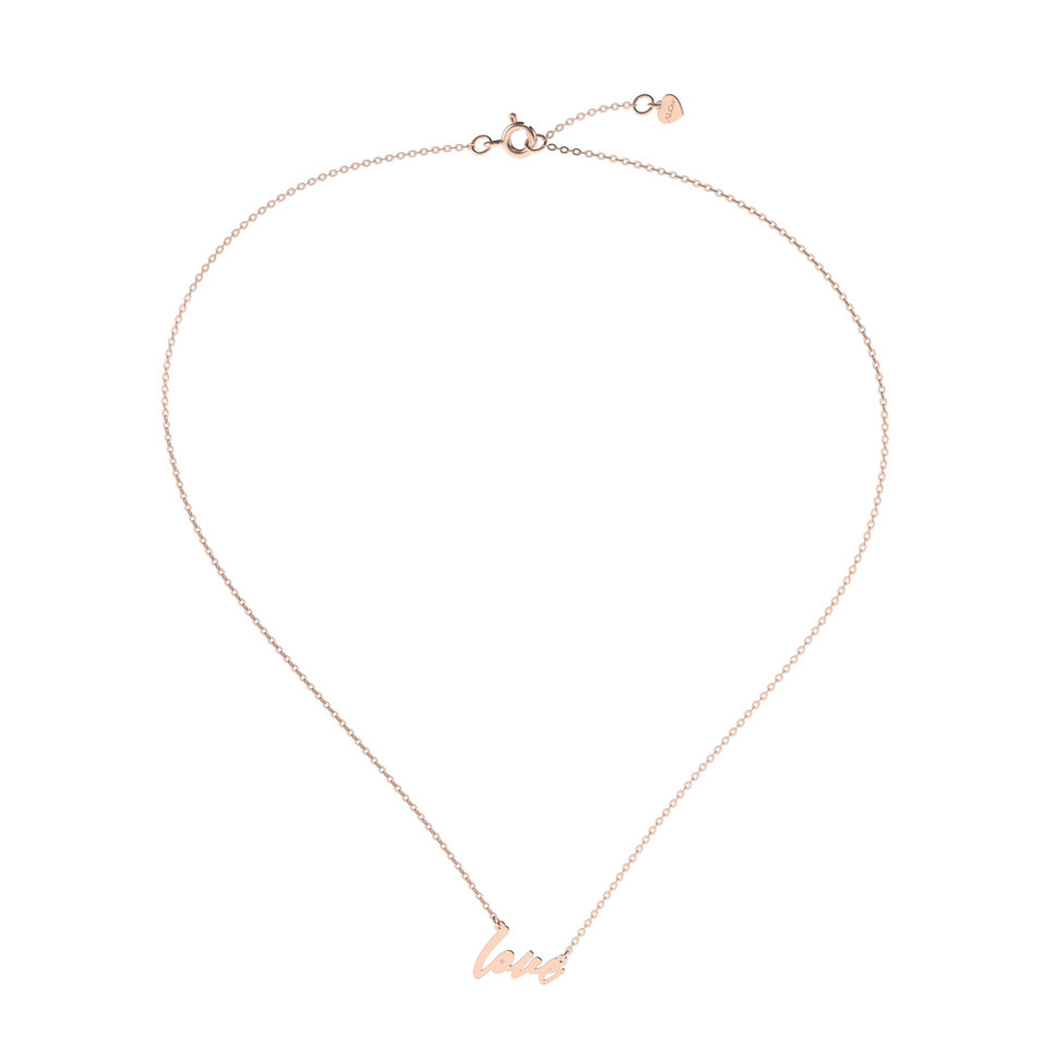 Náhrdelník s diamantom Love Maker