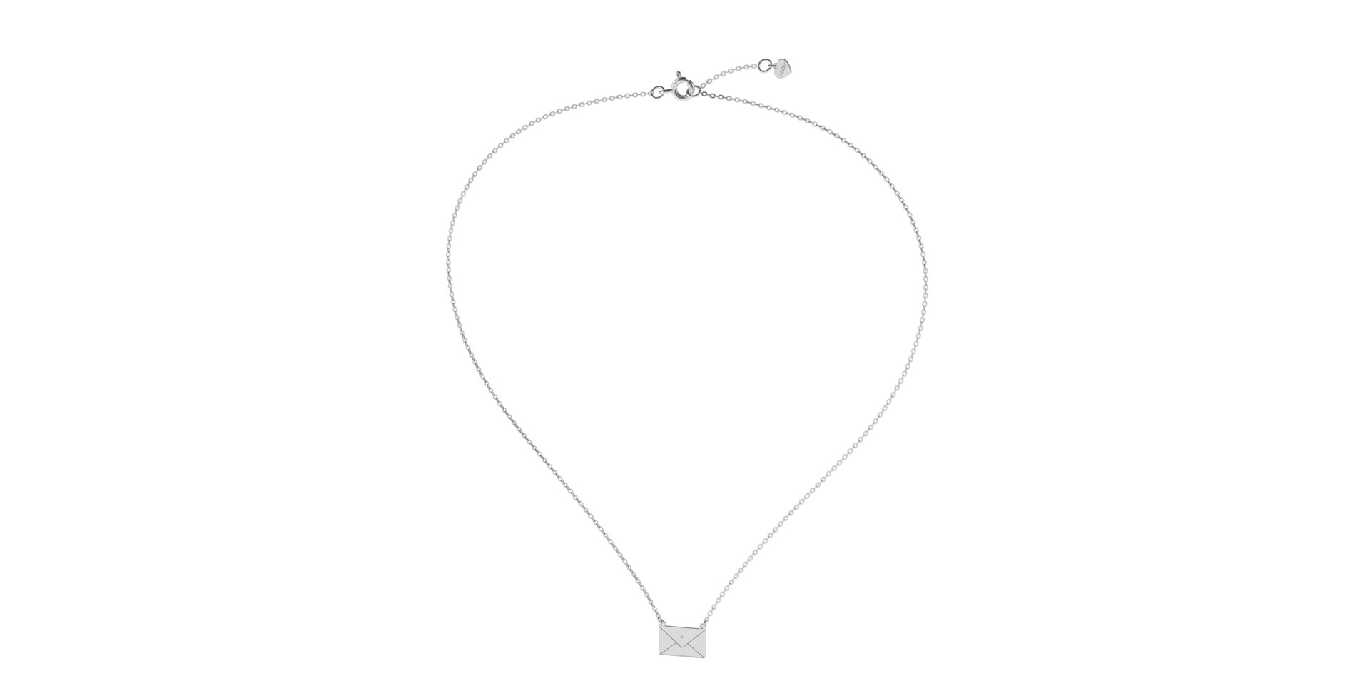 Náhrdelník s diamantom Old Love