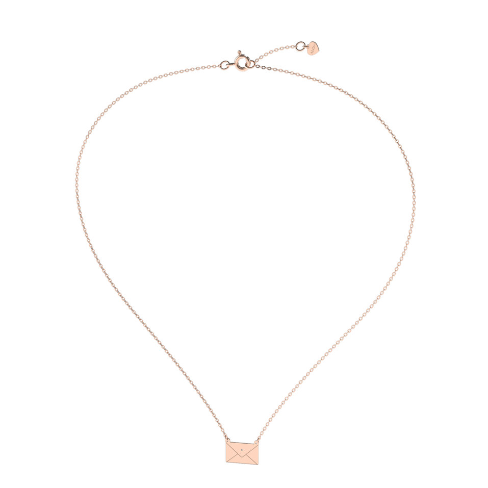 Náhrdelník s diamantom Old Love