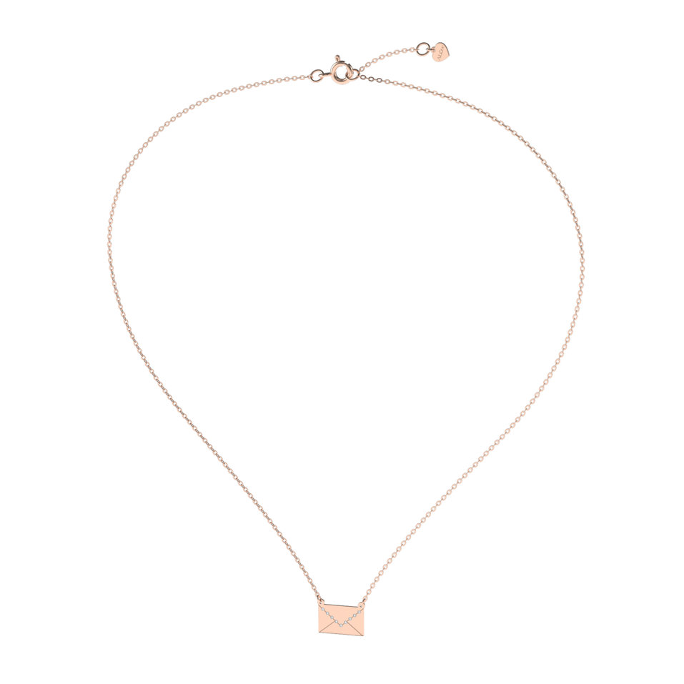 Náhrdelník s diamantmi Letter of Love