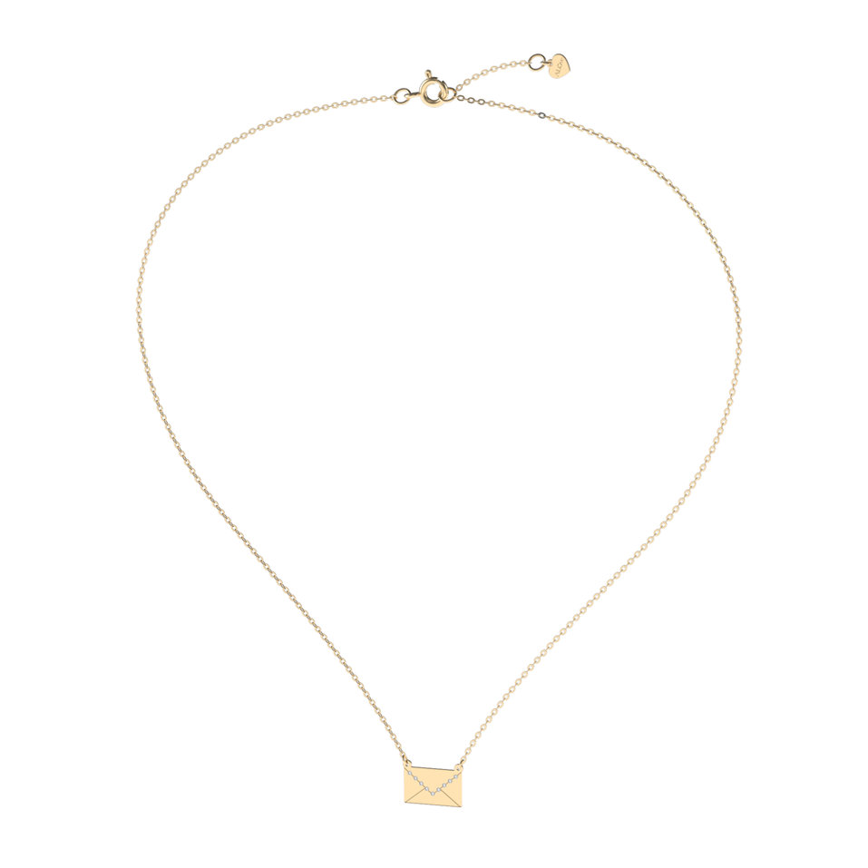 Náhrdelník s diamantmi Letter of Love