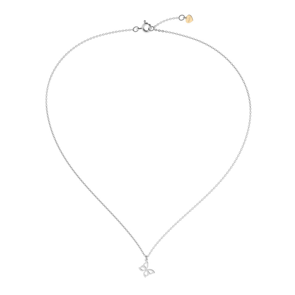 Náhrdelník s diamantom Extraordinary Butterfly