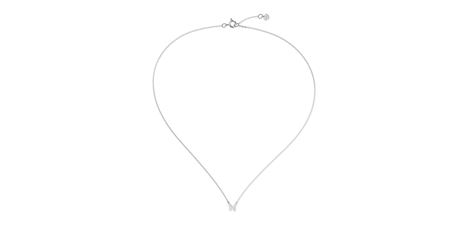 Náhrdelník s diamantom Extra Butterfly