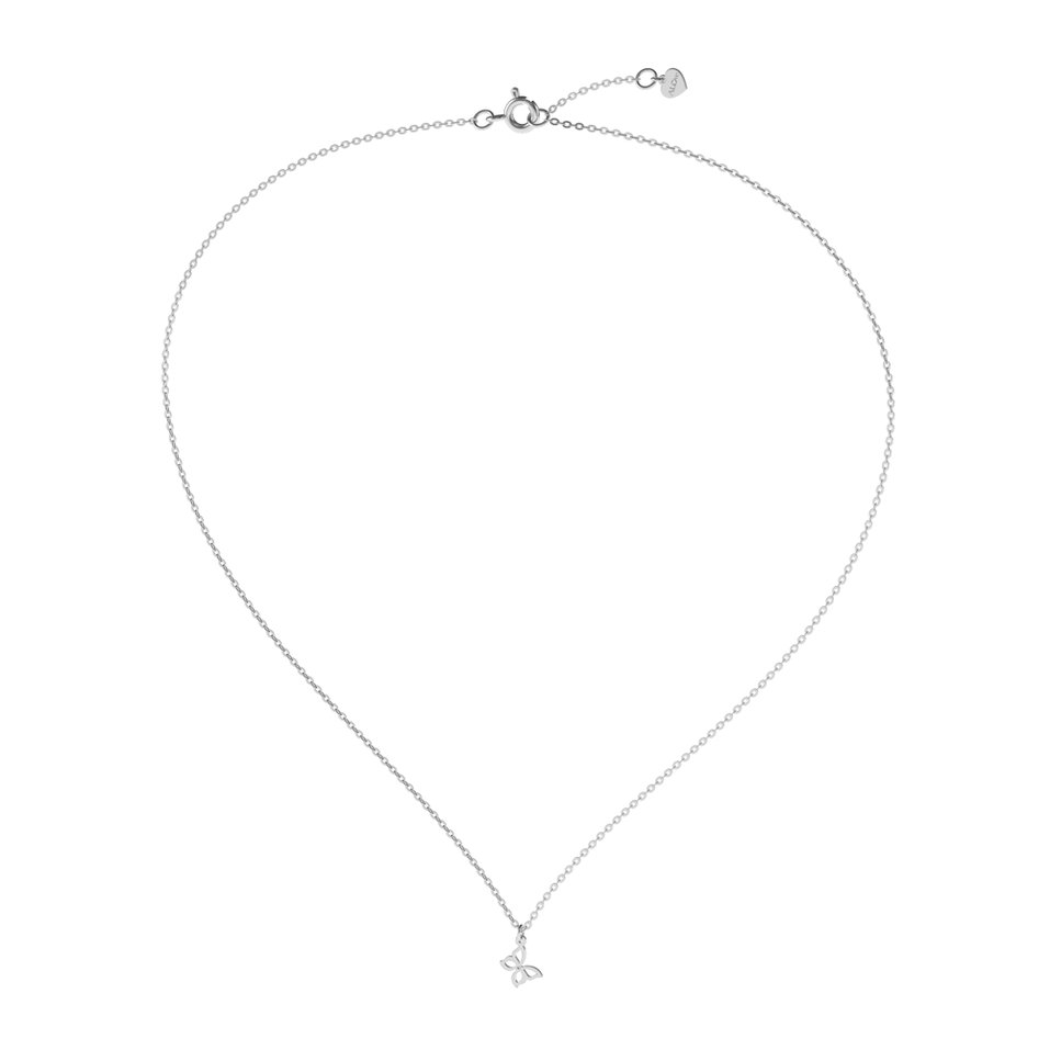 Náhrdelník s diamantom Extraordinary Butterfly